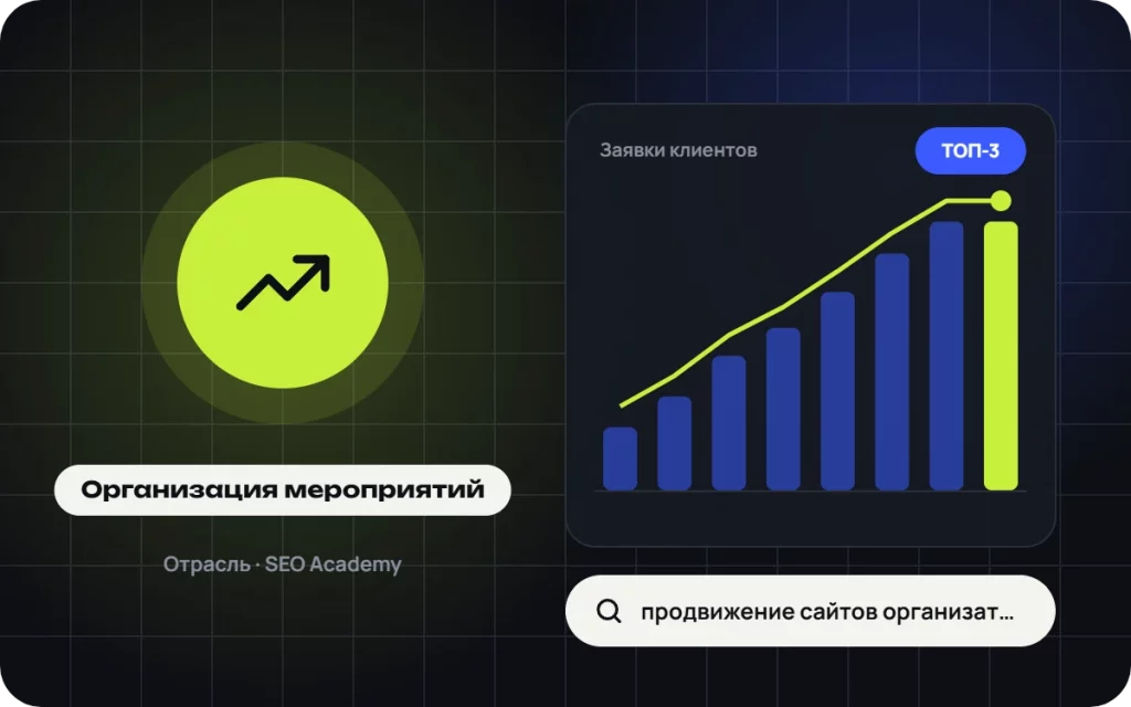 Продвижение сайтов организаторов мероприятий