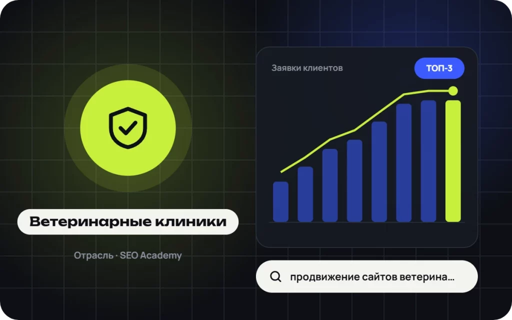 Продвижение сайтов ветеринарных клиник